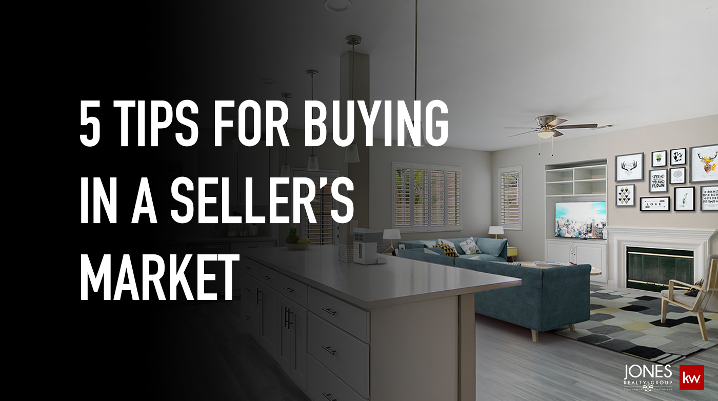 5 Tips For Buying In A Sellers Market header image.