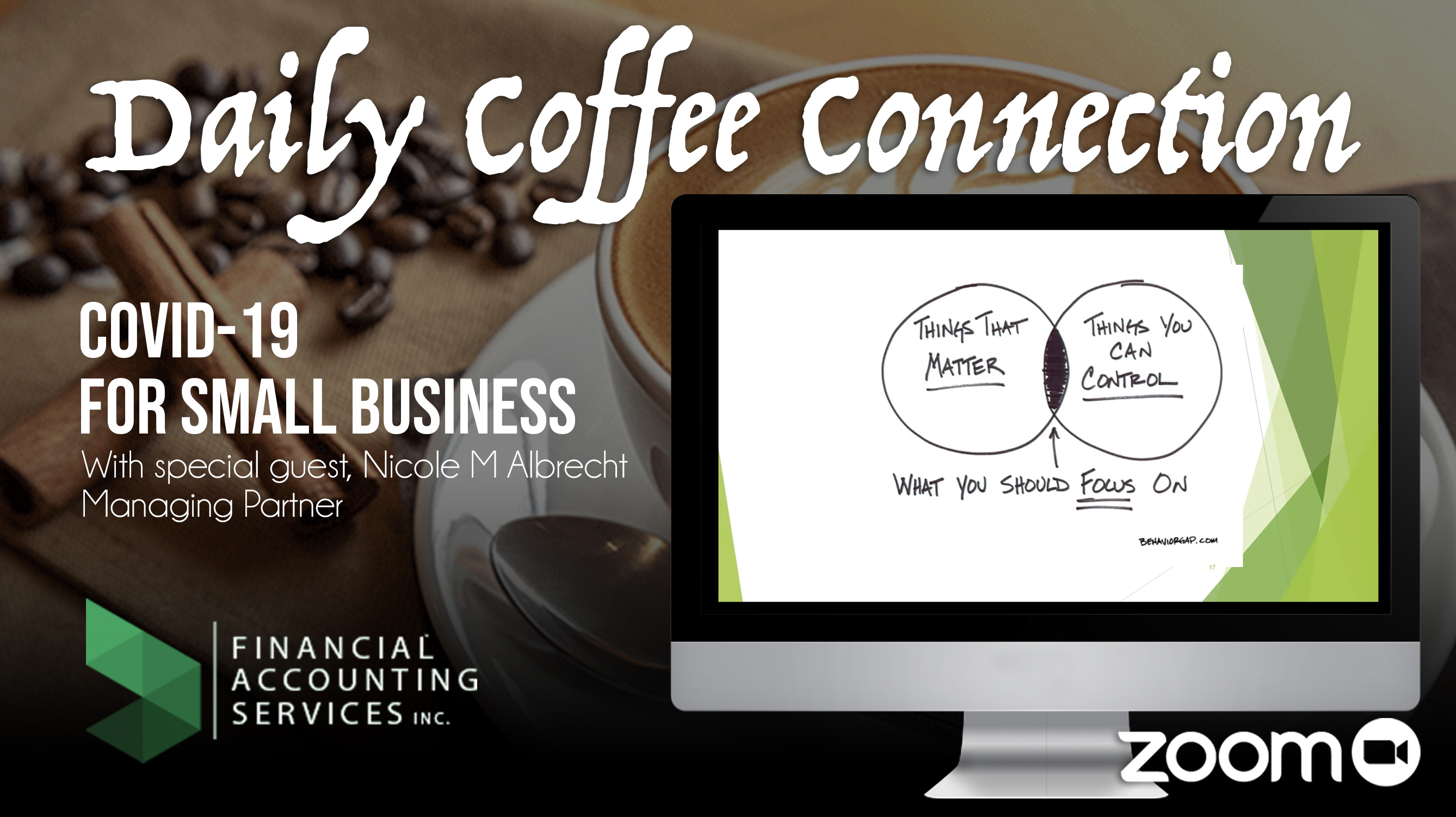 COVID-19 and Small Business header image.