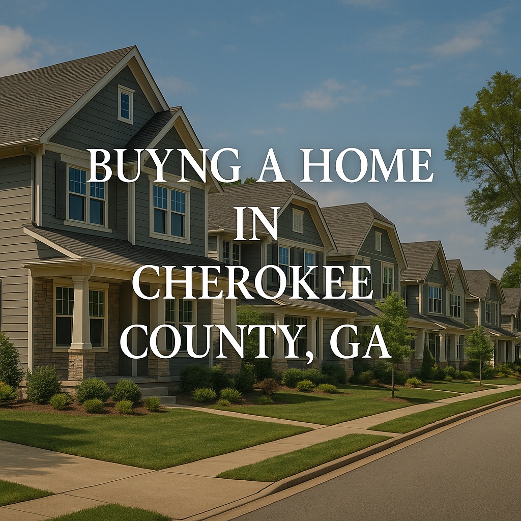 🏡 Buying a Home in Cherokee County, GA in 2025: How to Survive (and Thrive) in This Market header image.