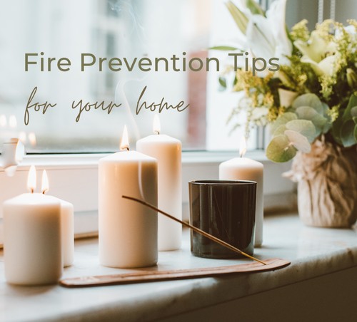 Fire Protection Tips for Your Home header image.