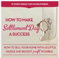 Week 11: How to Make Settlement Day a Success header image.