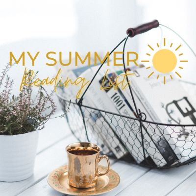 My Summer Reading Recommendations header image.