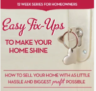 Week 3: Easy Fix-Ups to Make Your Home Shine header image.