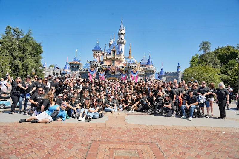 1100 PLACE Partners visit take over Disneyland