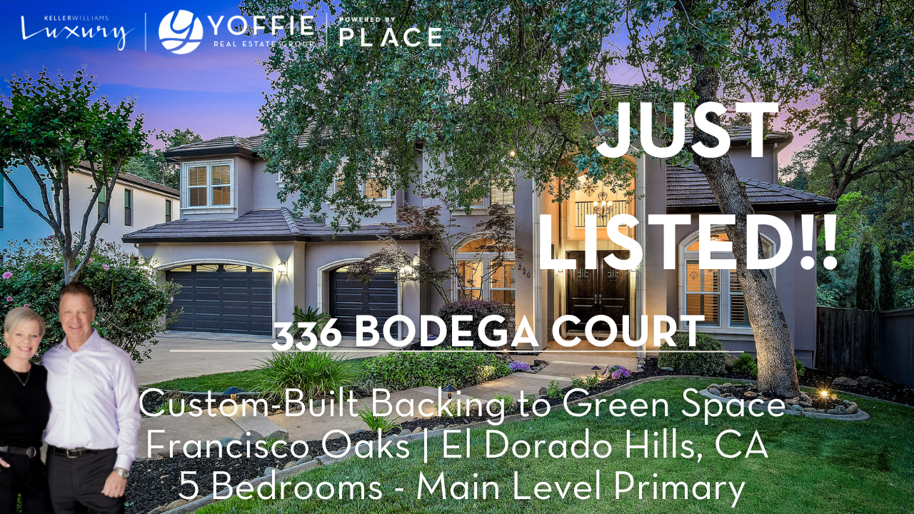 Francisco Oaks Home for Sale | El Dorado Hills CA | Pool, 1 Acre, Gated Community header image.