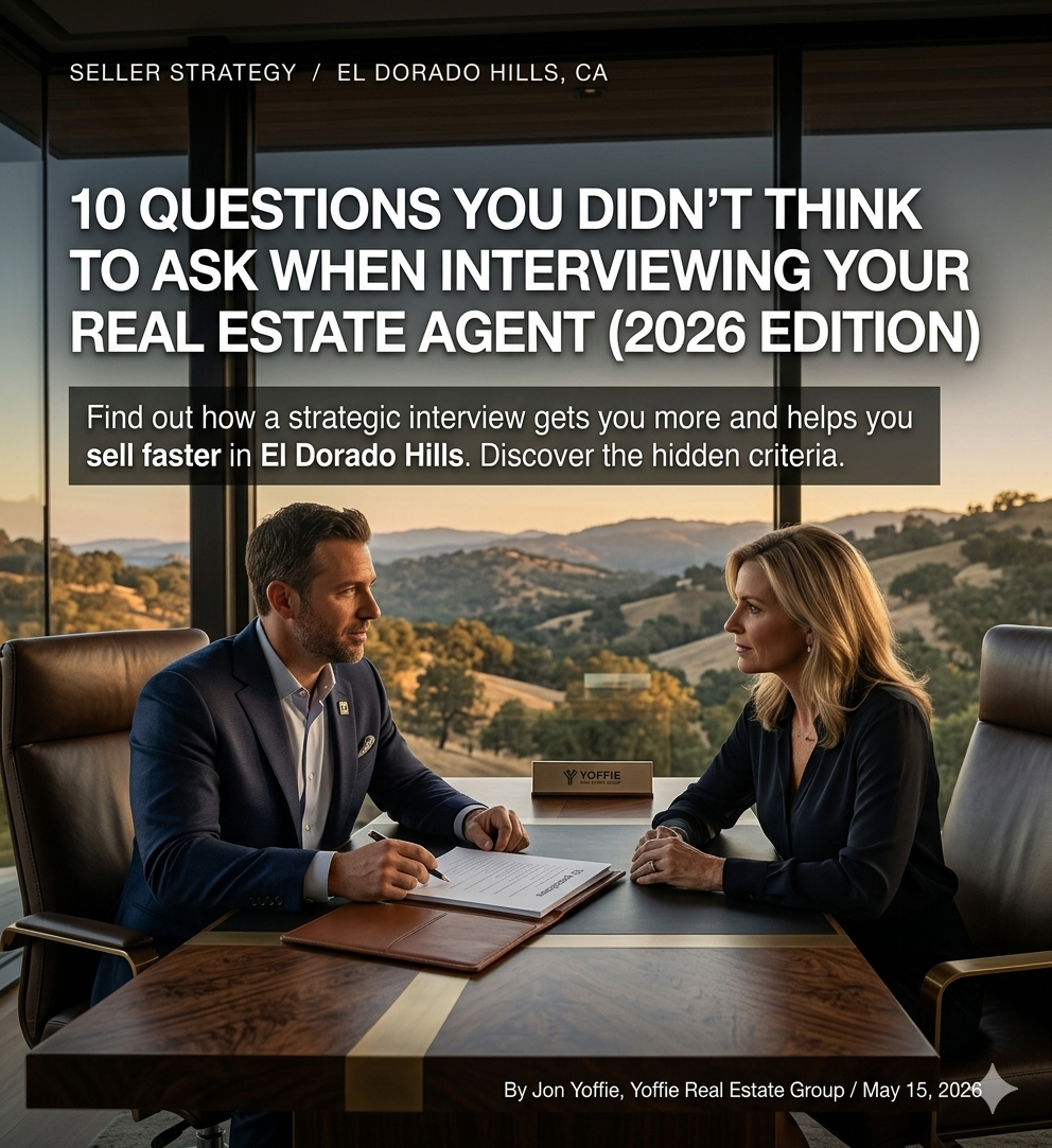 10 questions to ask your el dorado hills real estate agent