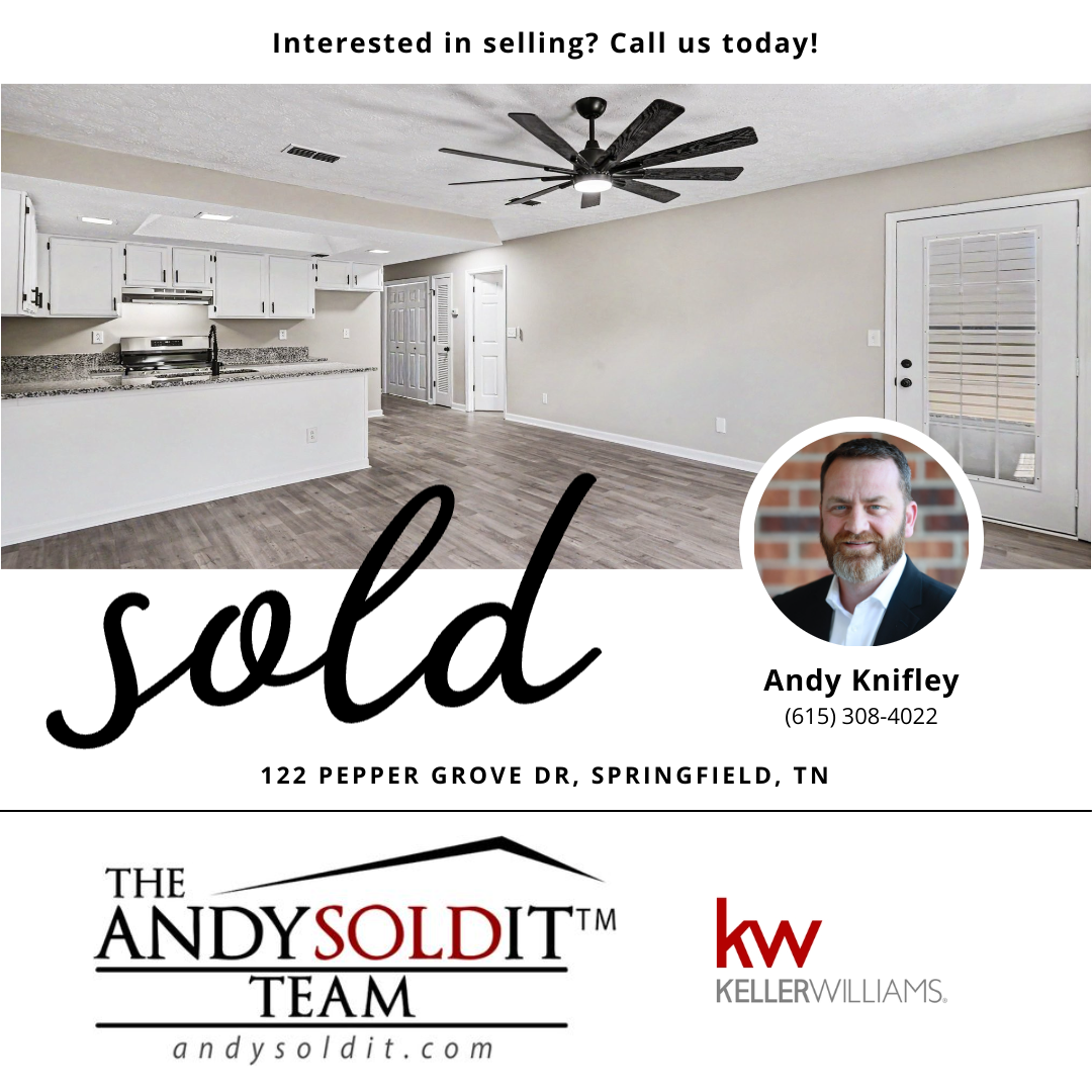 SOLD: Turnkey Single-Level Condo Fully Updated Top to Bottom — Another Closing for The AndySoldIt Team header image.