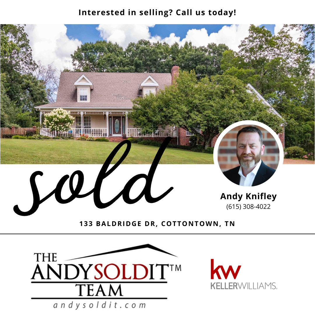 SOLD: Cul-de-Sac Pool Home with Private Flex Rooms & I-65 Access — Another Robertson County Win for The ANDYSOLDIT Team header image.