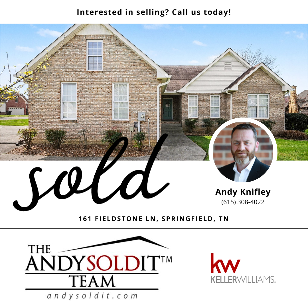 SOLD: All-Brick Corner Lot Home Near The Legacy Golf Course — Another Successful Closing for The AndySoldIt Team header image.