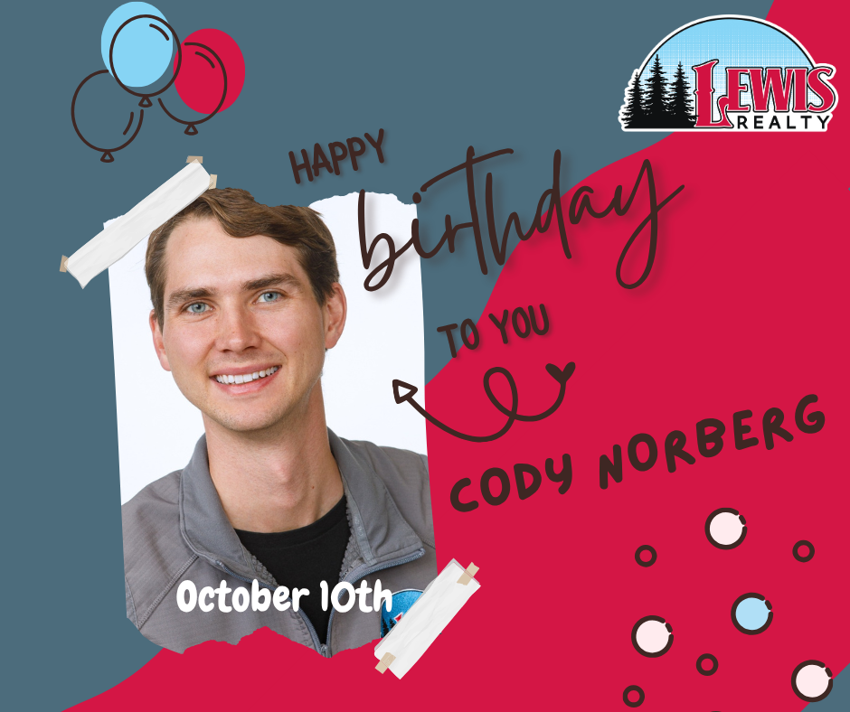 π Happy Birthday, Cody Norberg! π header image.