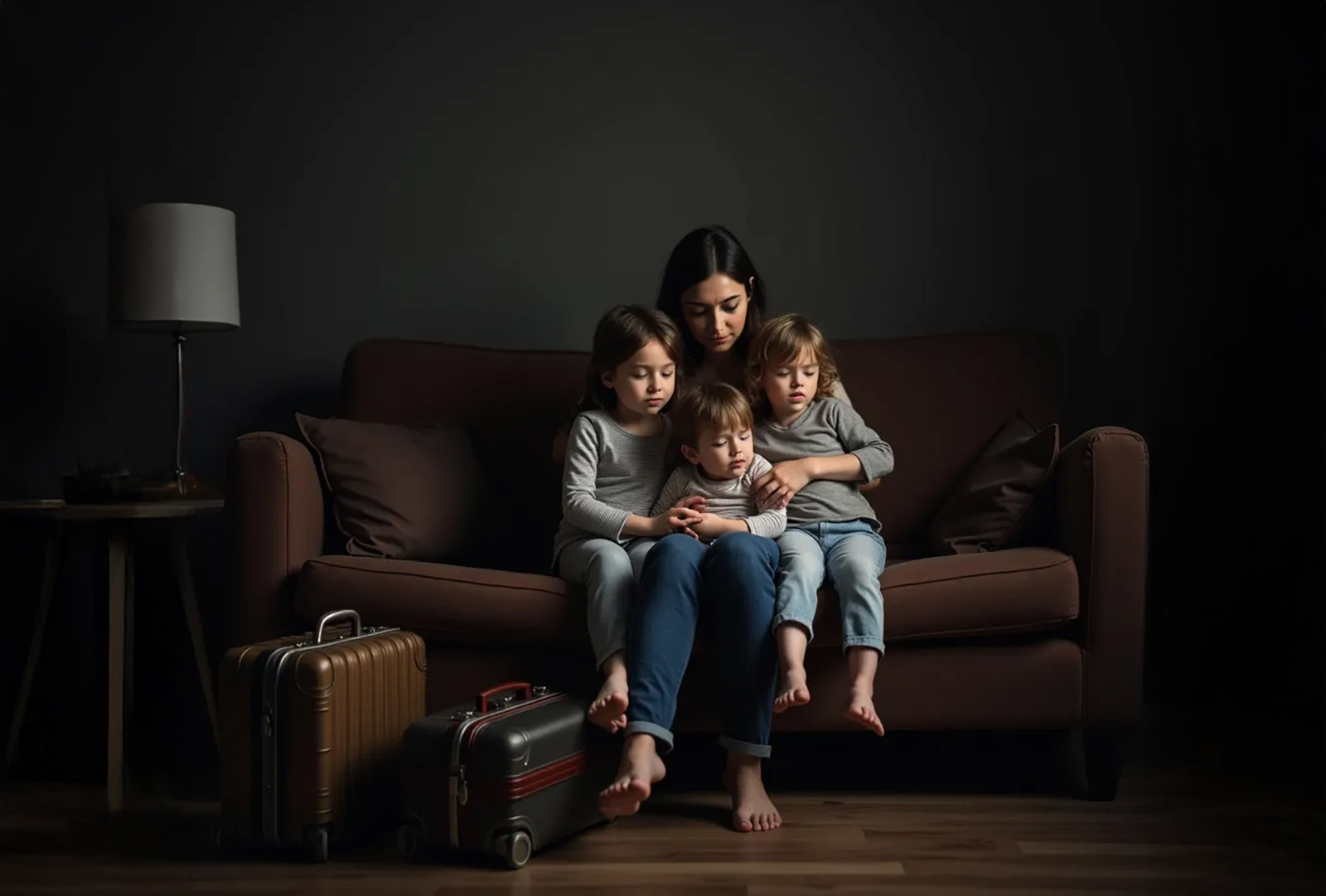 Why Does She Stay? header image.