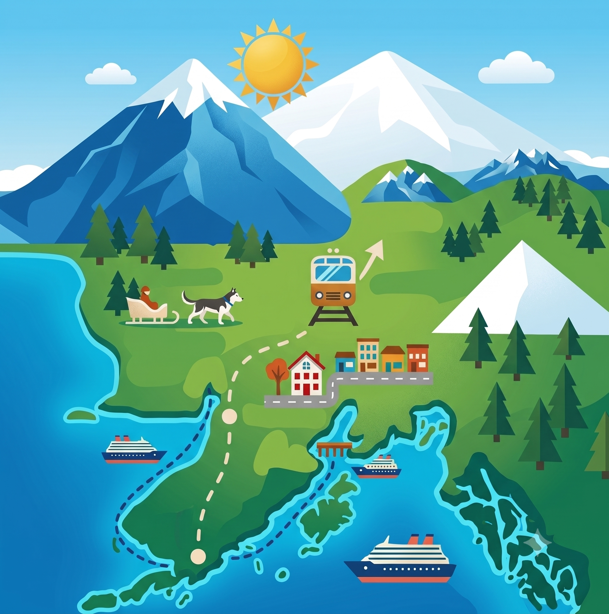 North... to Alaska! header image.