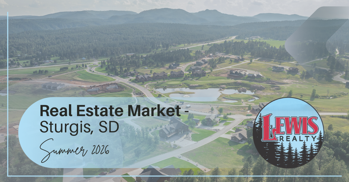 Real Estate Market Trends (Sturgis, SD): Summer 2026 in the Black Hills header image.