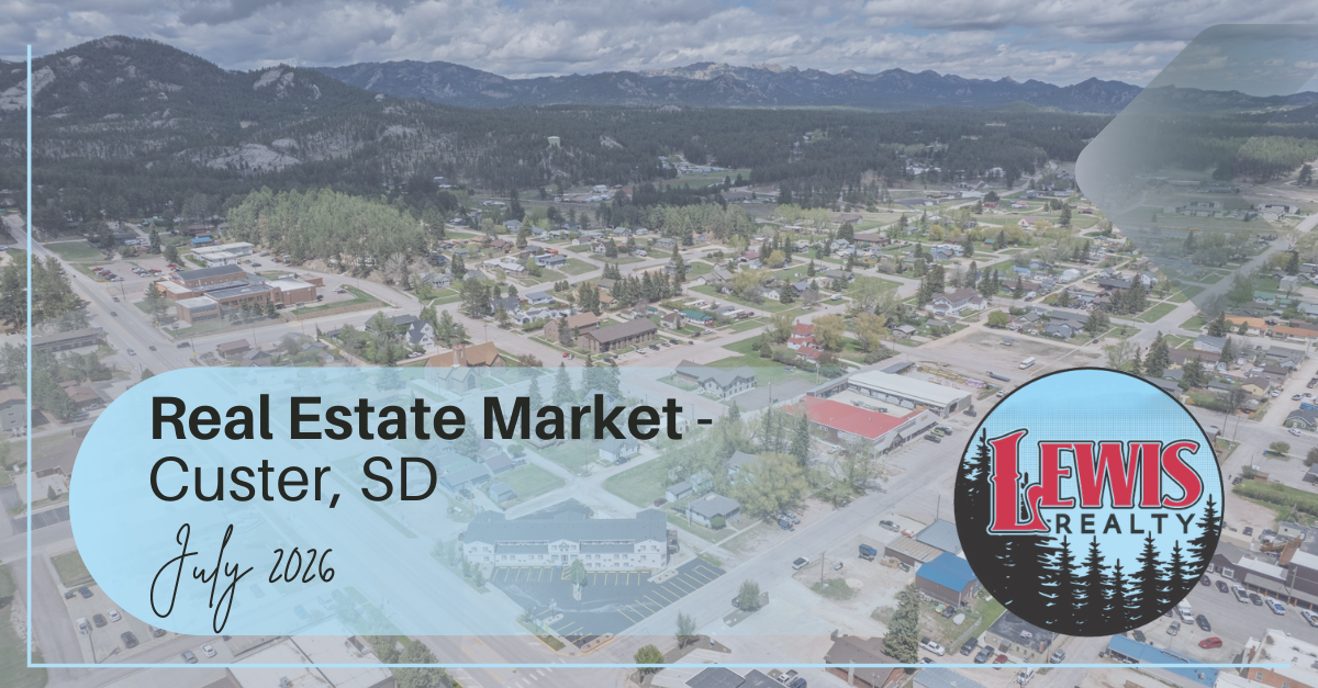Real Estate Market Update: Custer, SD header image.
