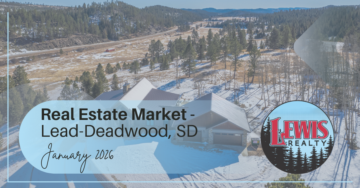 Real Estate Market Trends: Lead-Deadwood, SD (January 2026) header image.