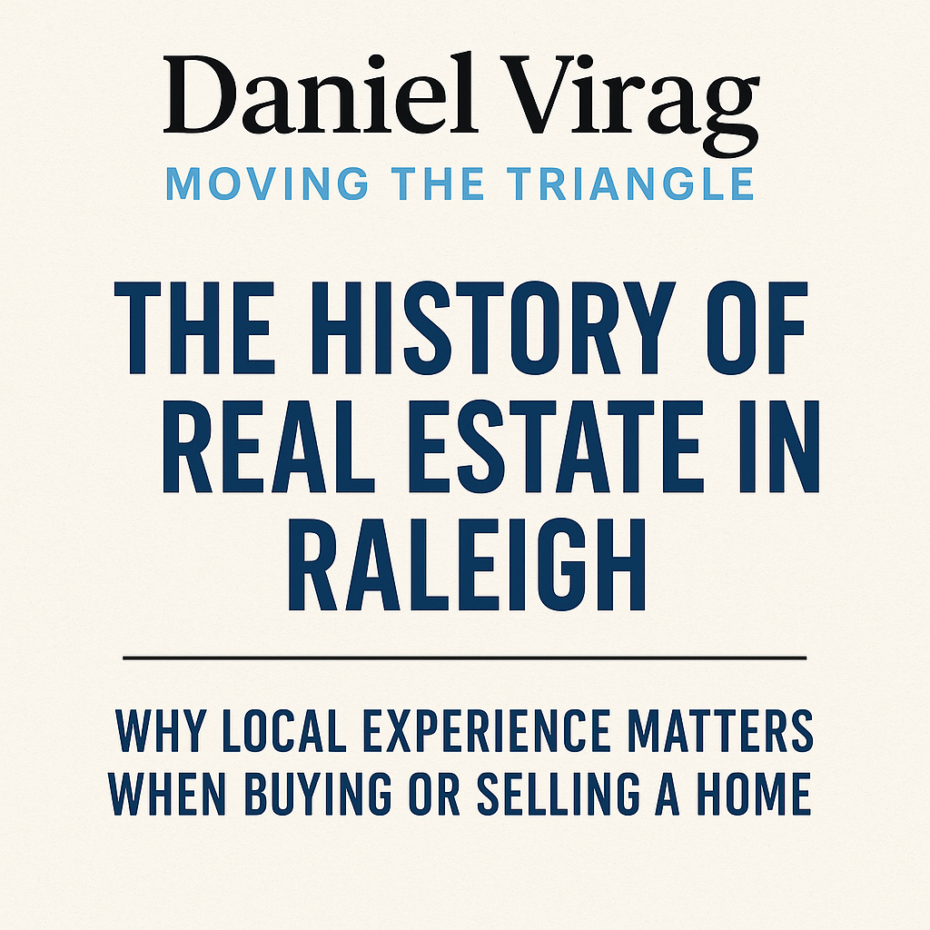 The Modern Raleigh Real Estate Market header image.