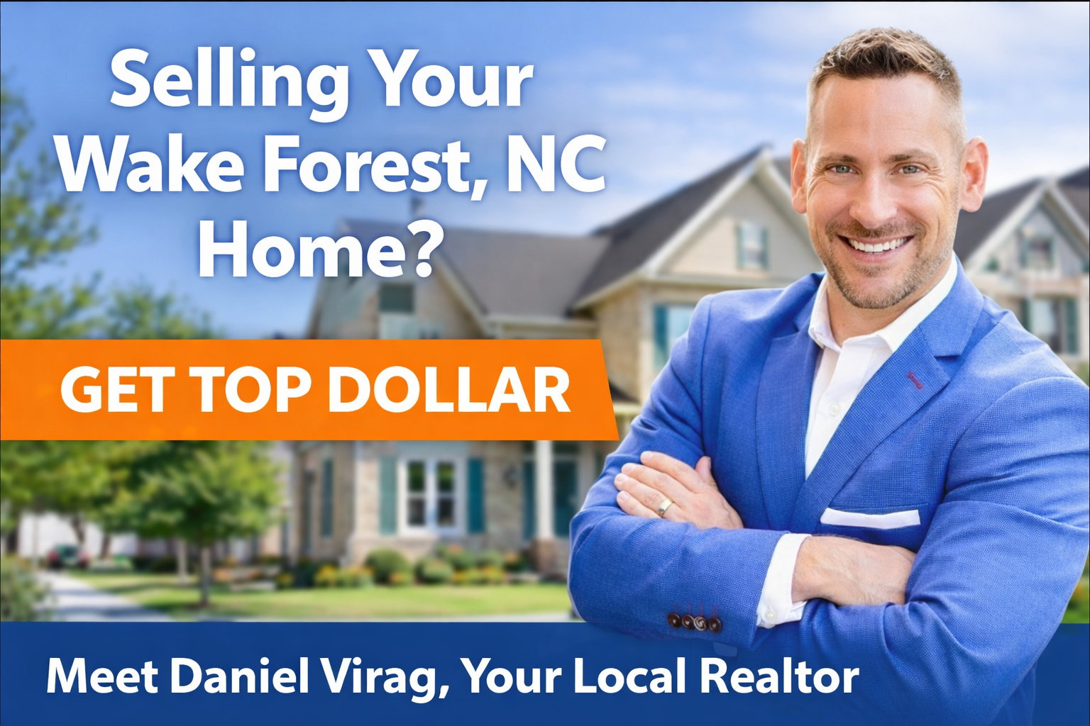 Selling Your Home in Wake Forest, NC? Here’s How to Get Top Dollar header image.