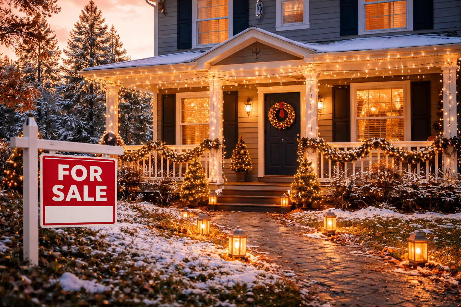 Buying a Home During the Holidays in the Triangle Area header image.