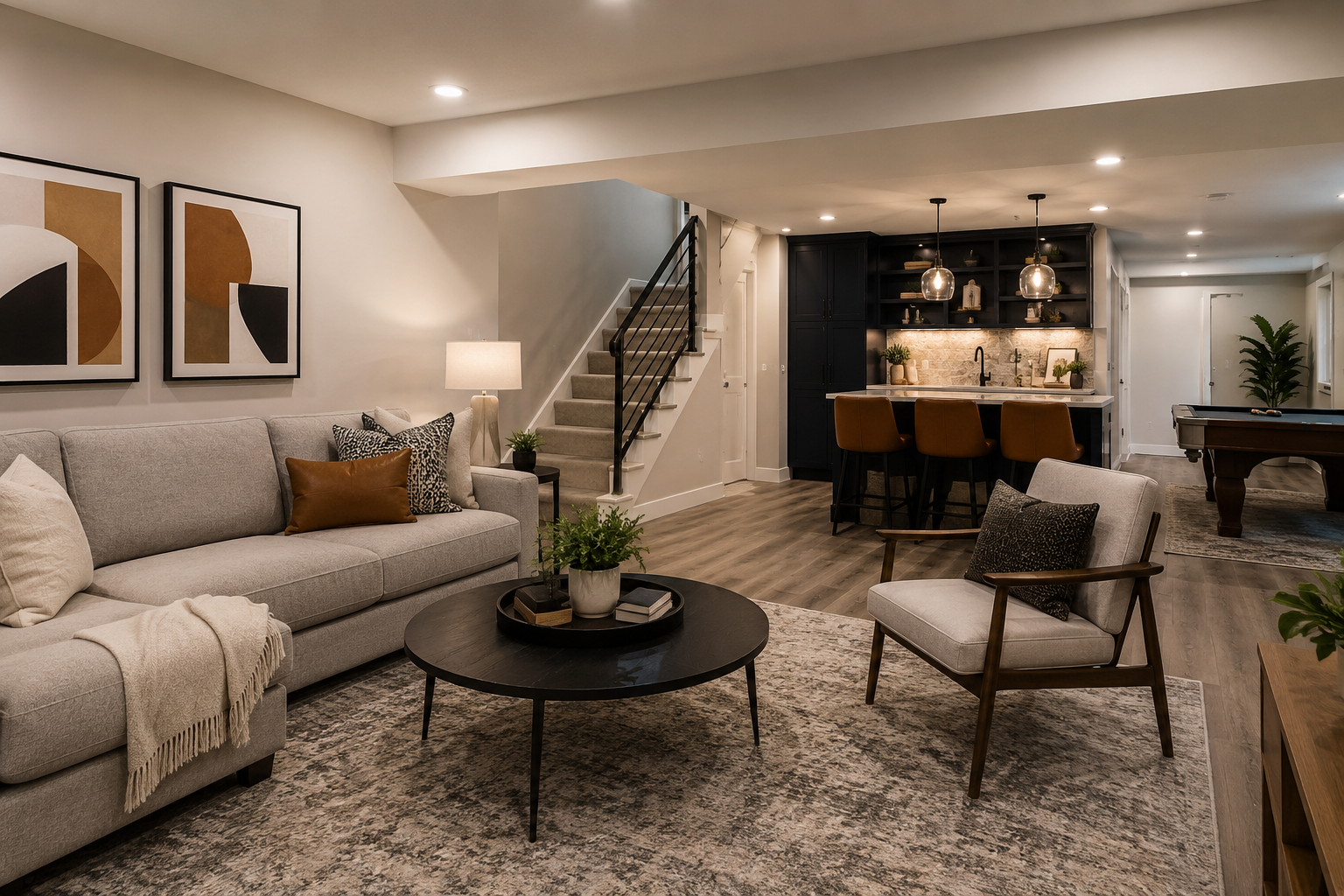 Does a Finished Basement Increase Home Value? header image.
