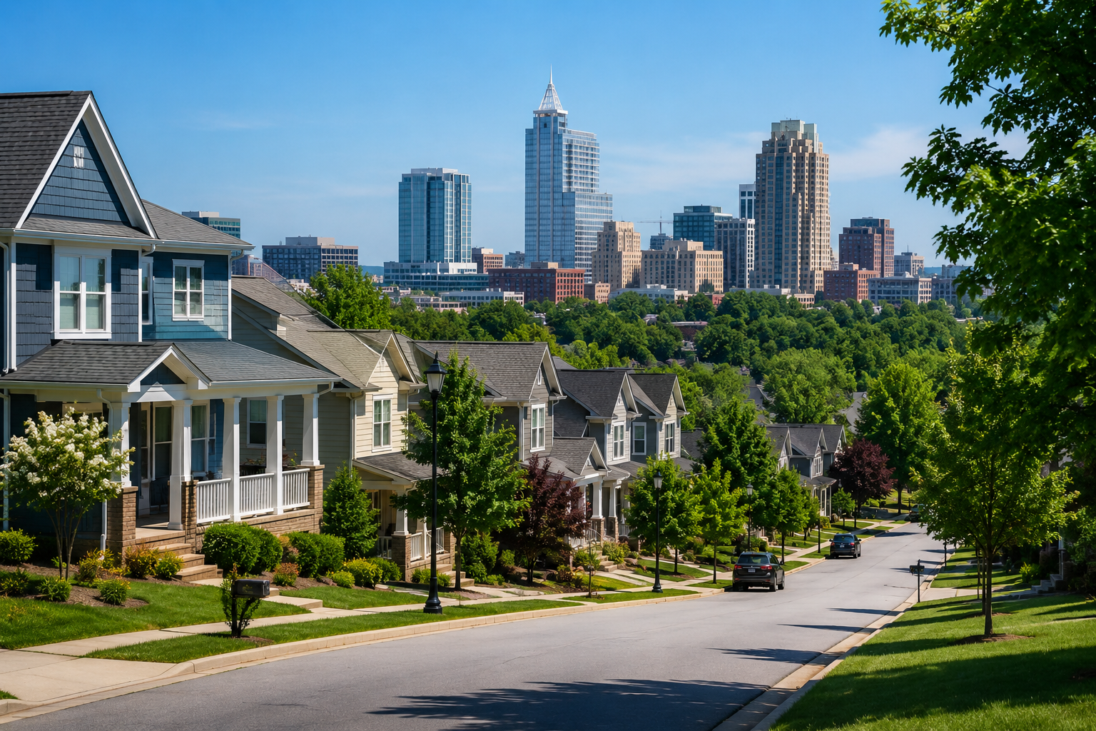 How to Choose the Right Neighborhood in the Triangle header image.