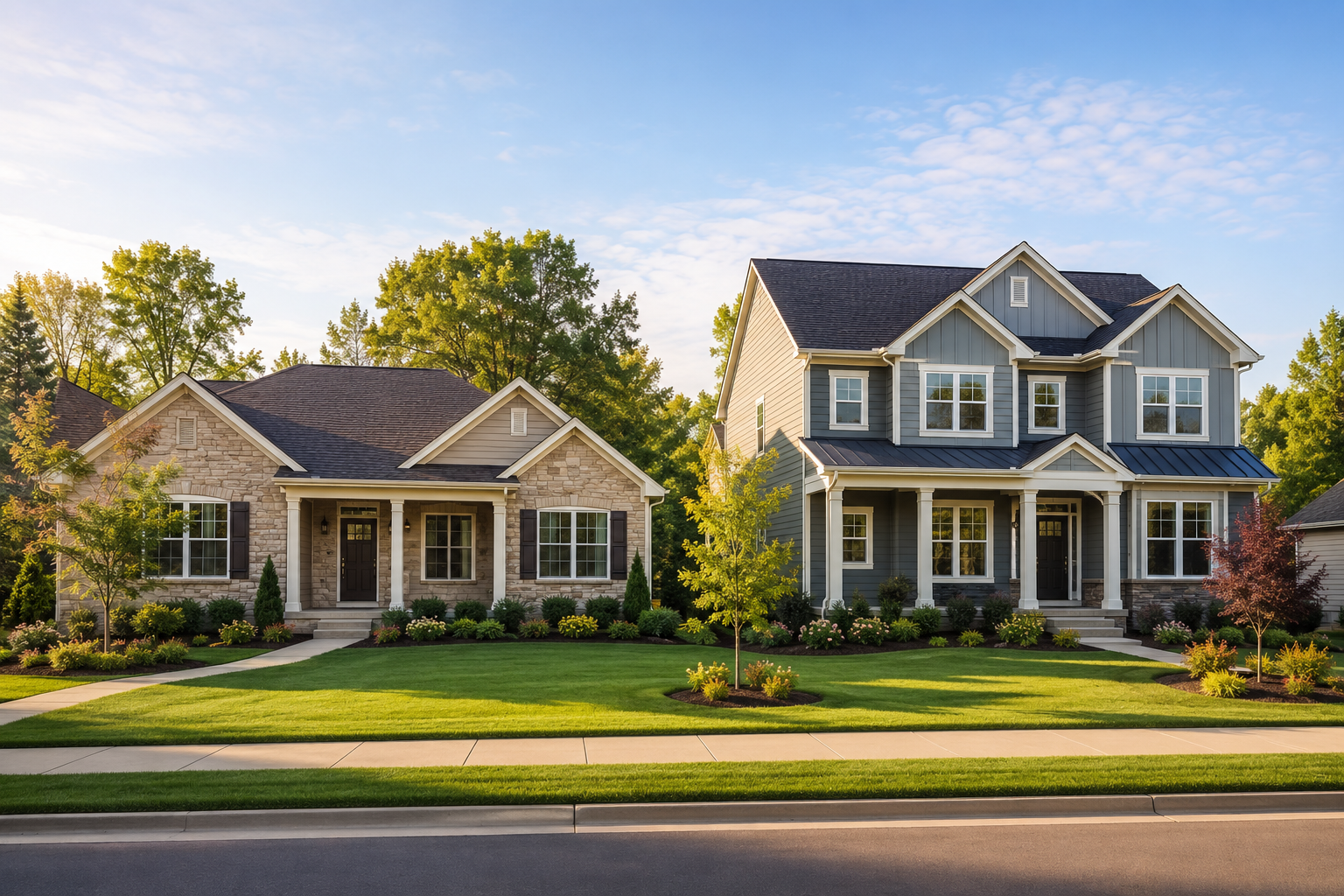 Should You Choose a Ranch or Two-Story Home? header image.