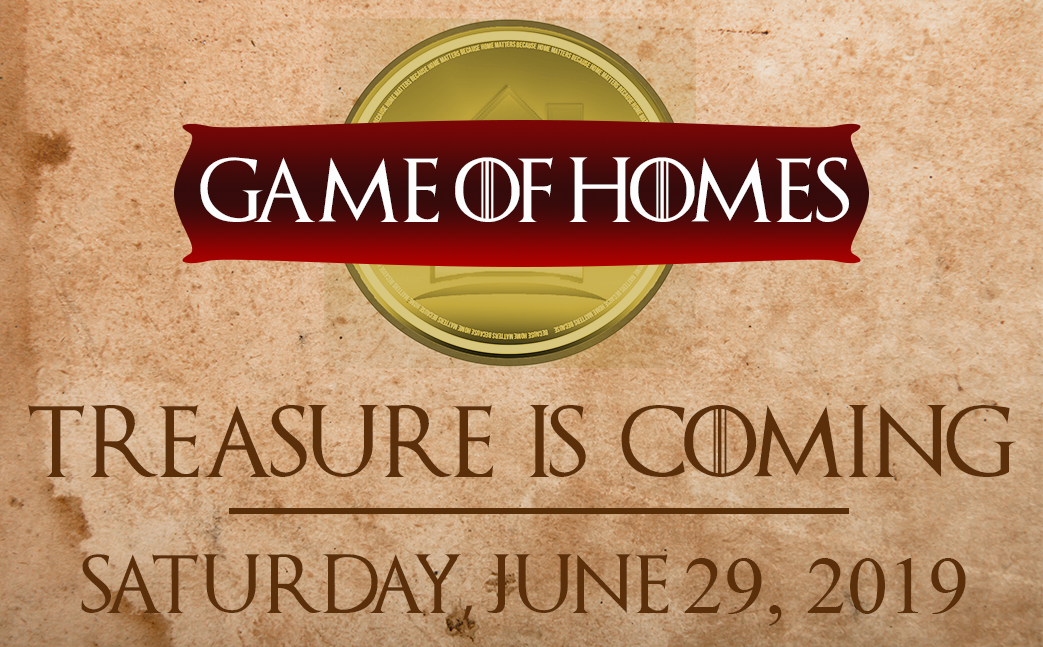 Game Of Homes Coming June 29th!!! header image.