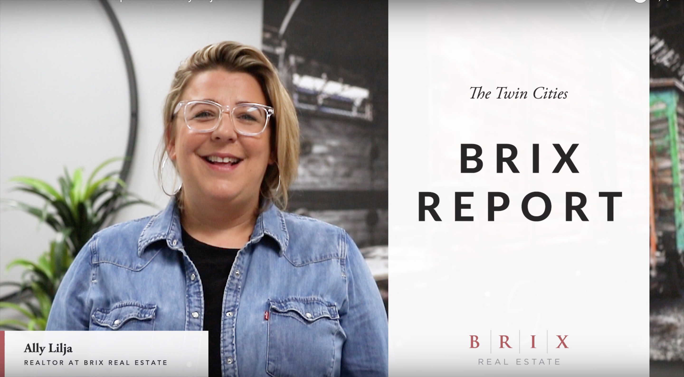 TWIN CITIES BRIX REPORT WITH ALLY LILJA header image.