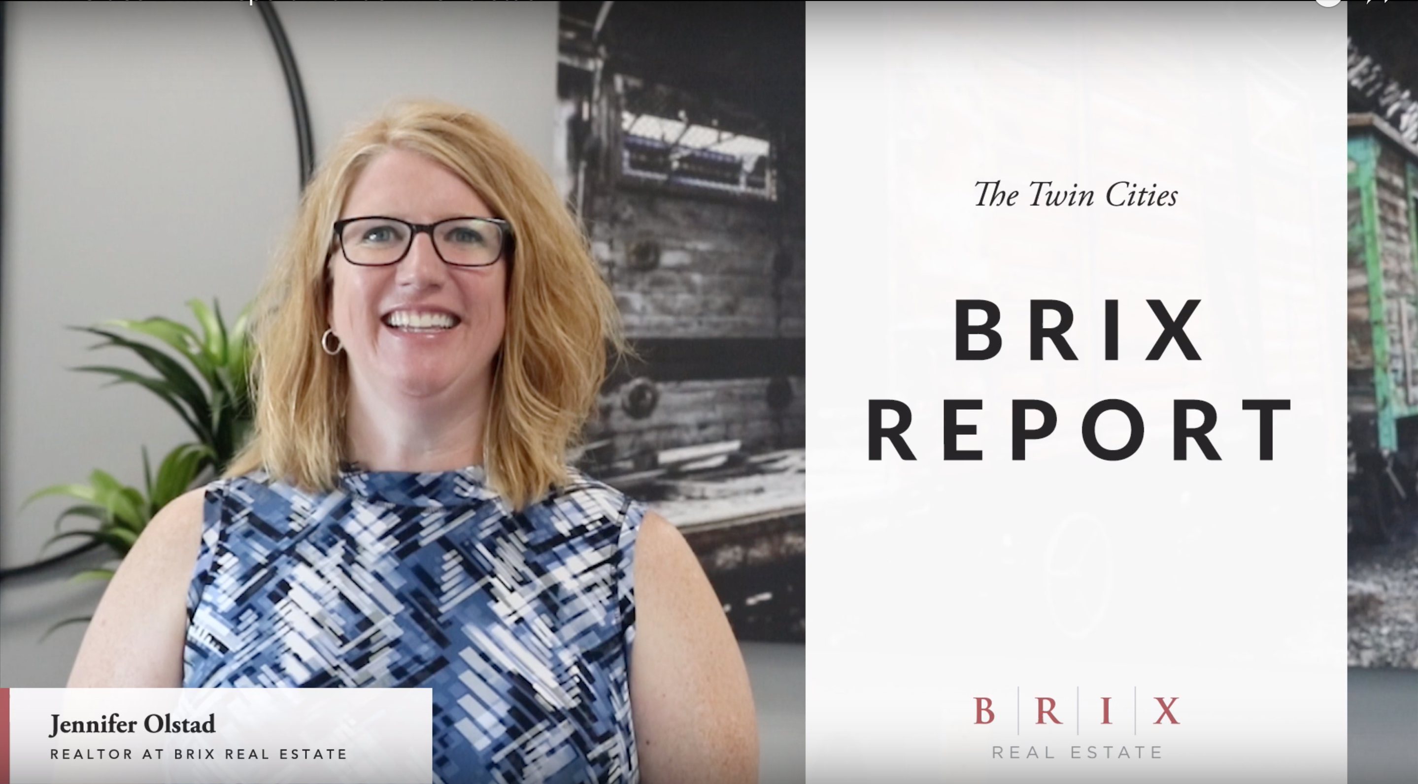 TWIN CITIES BRIX REPORT WITH JENNIFER OLSTAD header image.