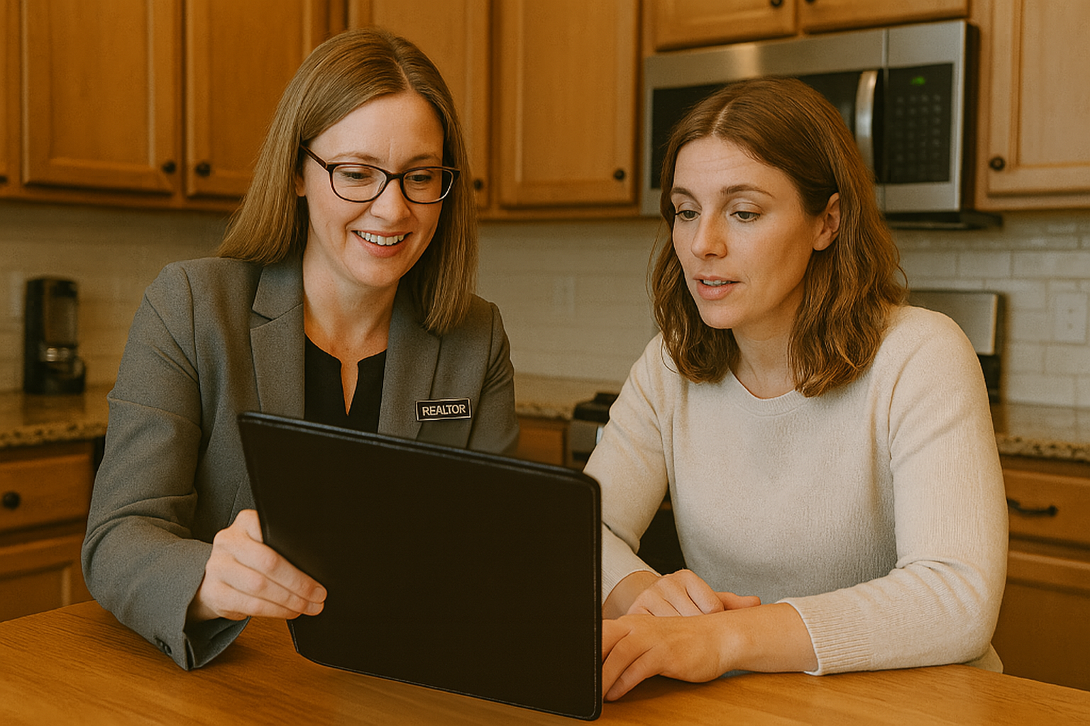 A 'For Sale By Owner' sign in the yard of a Xenia, Ohio home, representing the choice between selling a house independently versus hiring a professional Realtor.