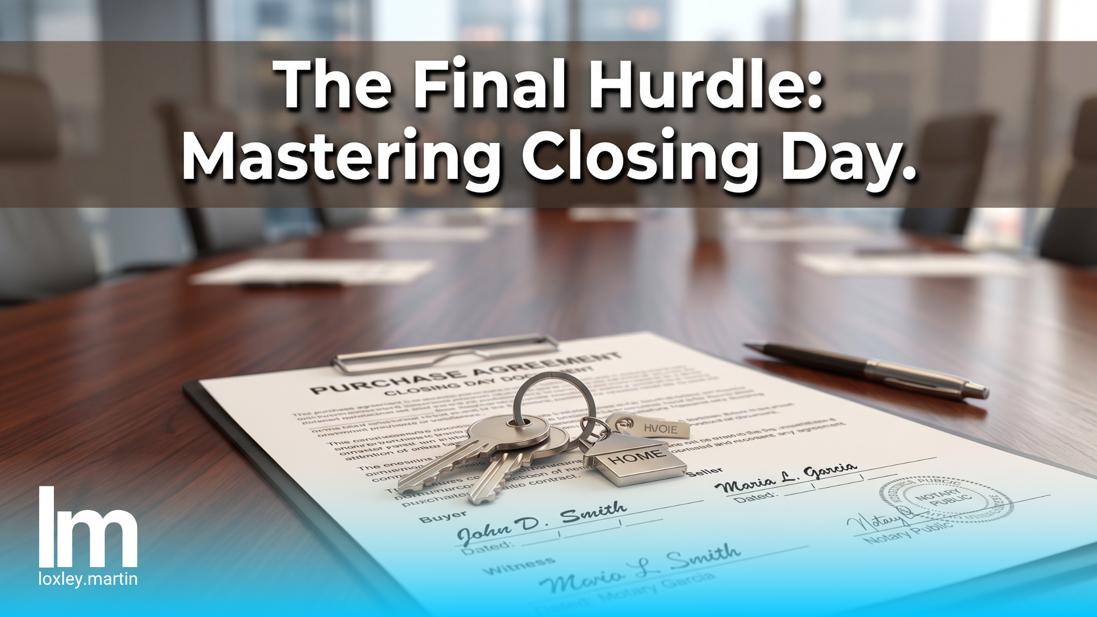 The Final Hurdle: What Actually Happens on Closing Day in Dayton? header image.