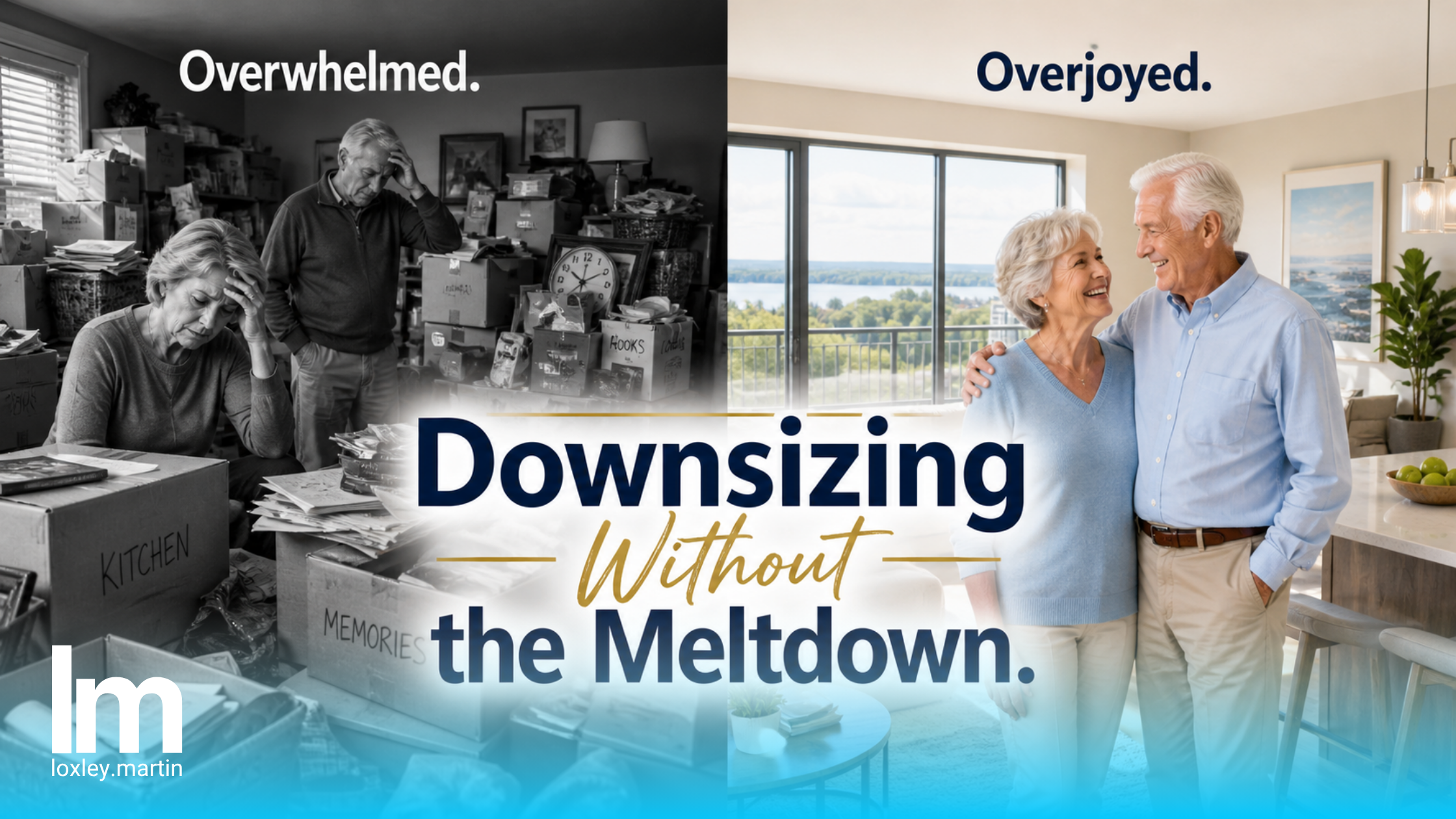Downsizing Without the Meltdown: How to Move After 30 Years header image.