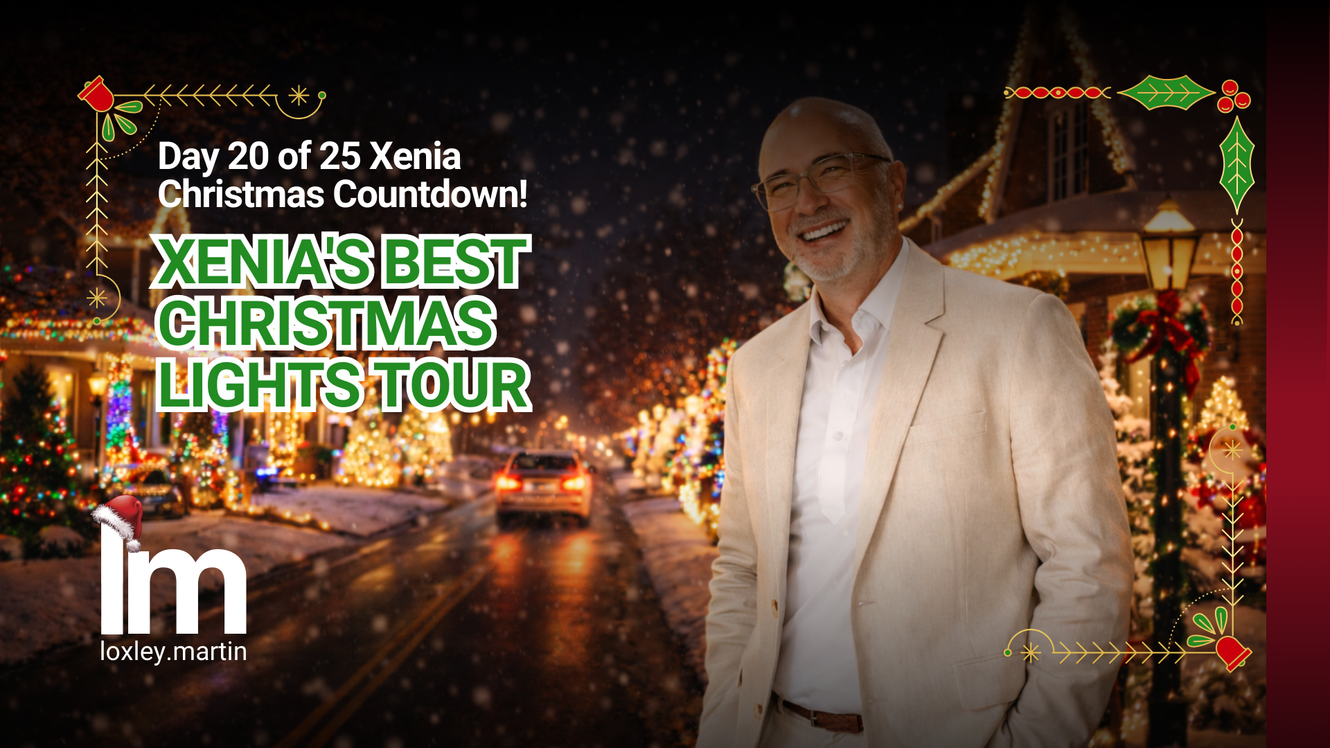Xenia Best Christmas Lights Tour