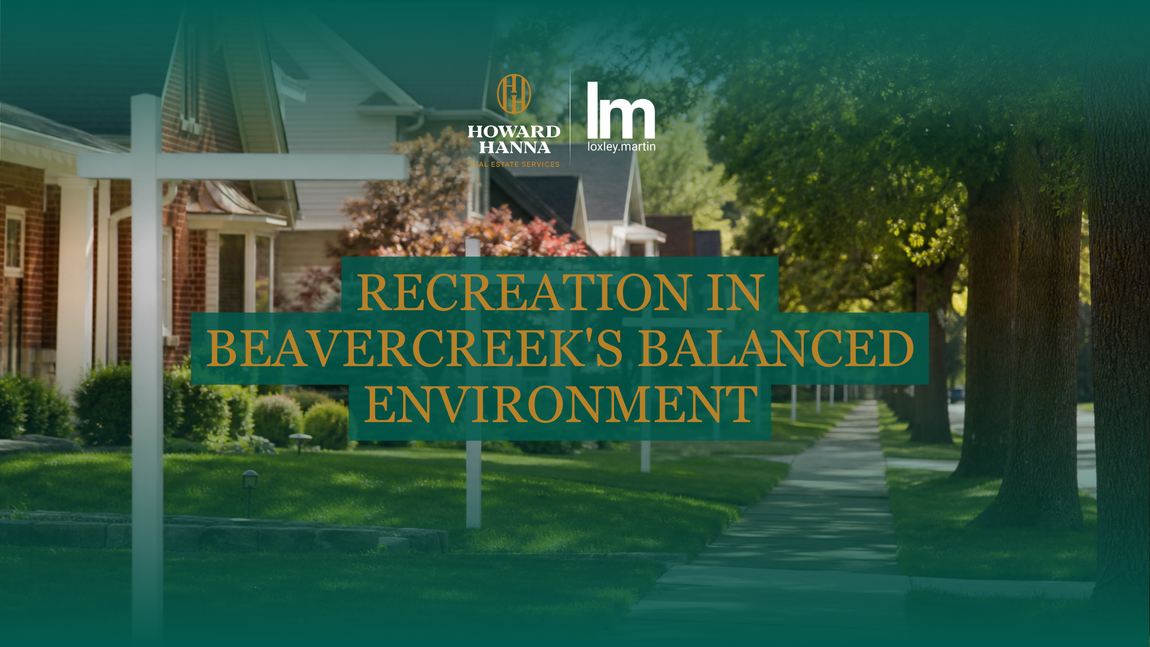 Recreation in Beavercreek's Balanced Environment header image.