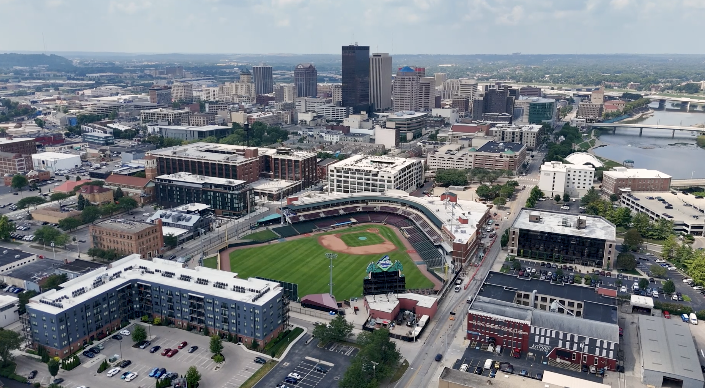Downtown Dayton: Where the Game Ends And Life Begins header image.