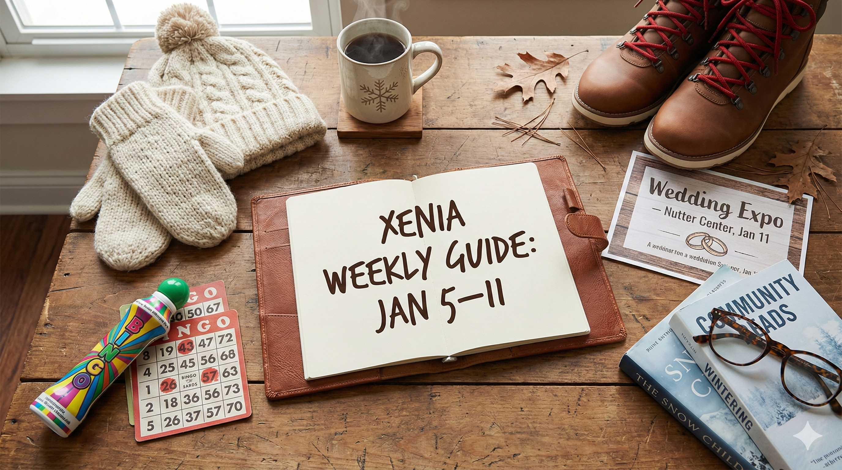 The Holiday Hype is Over... Now What? Your Xenia Event Guide (Jan 5–11) header image.