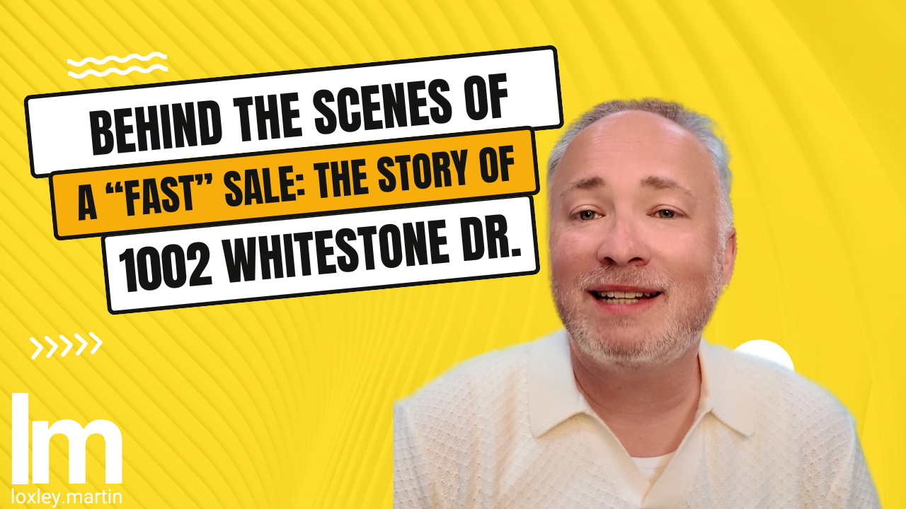 Behind the Scenes of a “Fast” Sale: The Story of 1002 Whitestone Dr. header image.