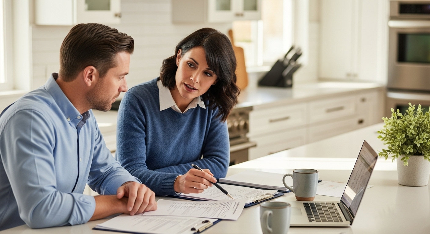 Homebuyer in Xenia preparing to submit offer with Realtor understanding buyer rights and representation