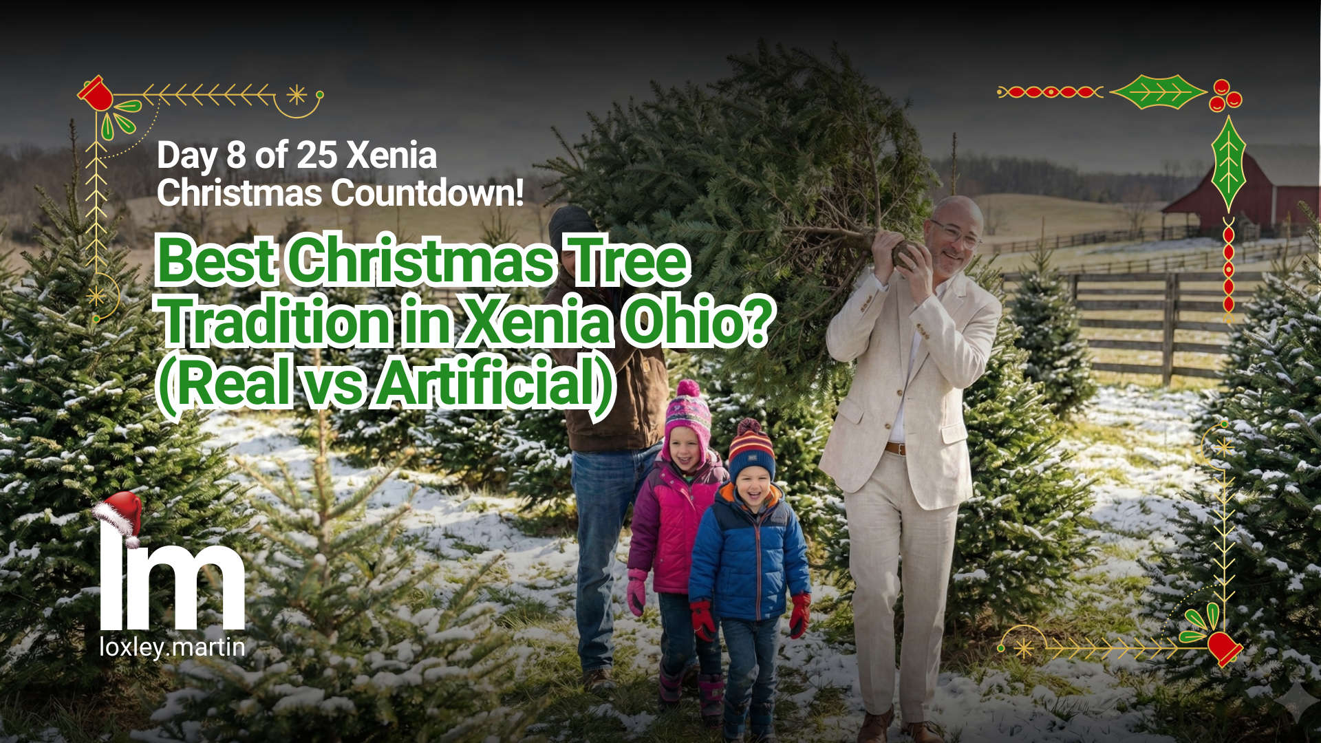 THE CUT-YOUR-OWN TREE TRADITION header image.