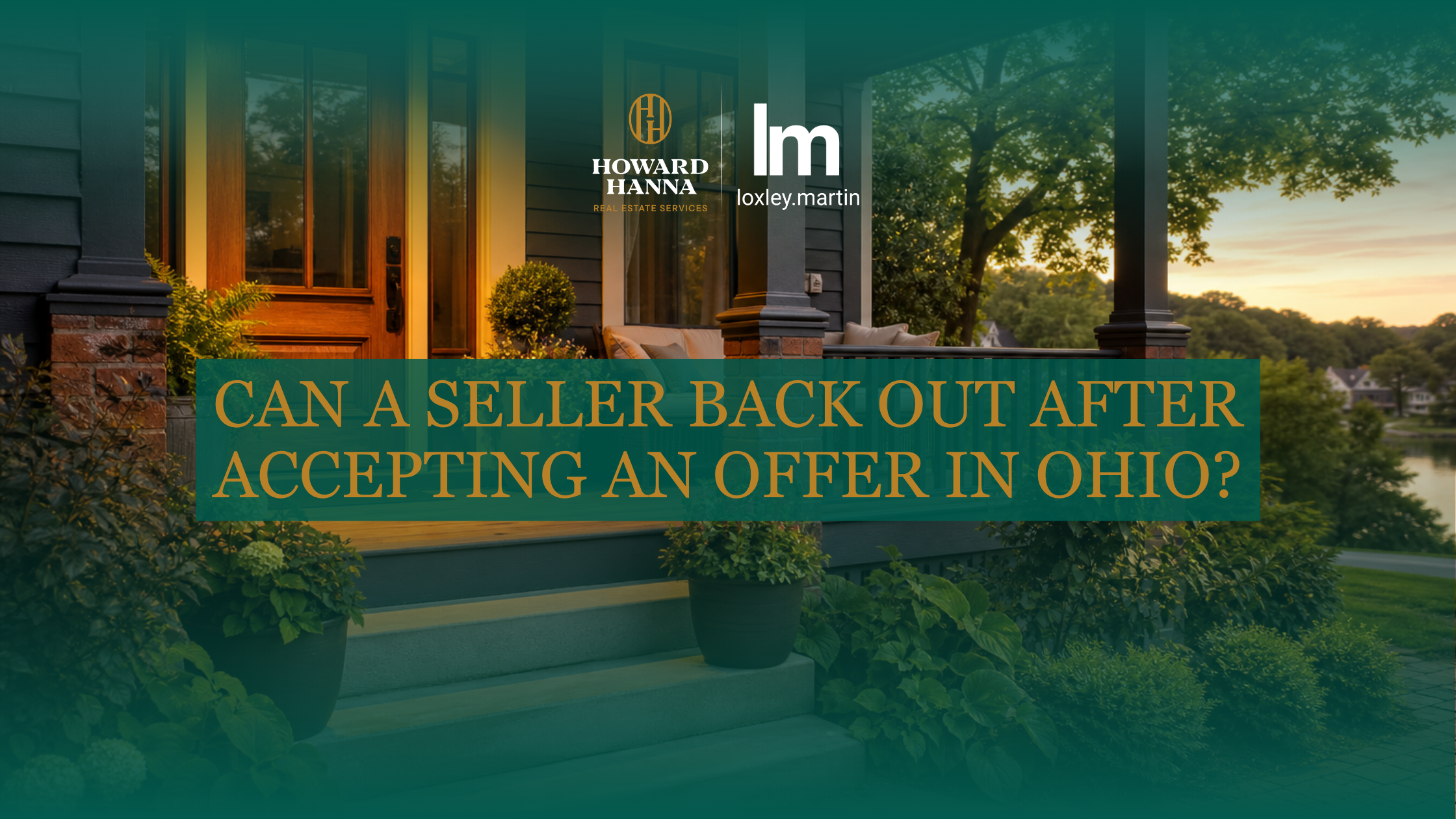 Can a seller back out after accepting an offer in Ohio? header image.