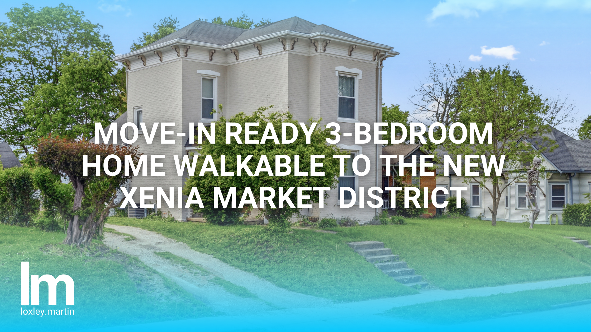 Move-In Ready 3-Bedroom Home Walkable to the New Xenia Market District header image.