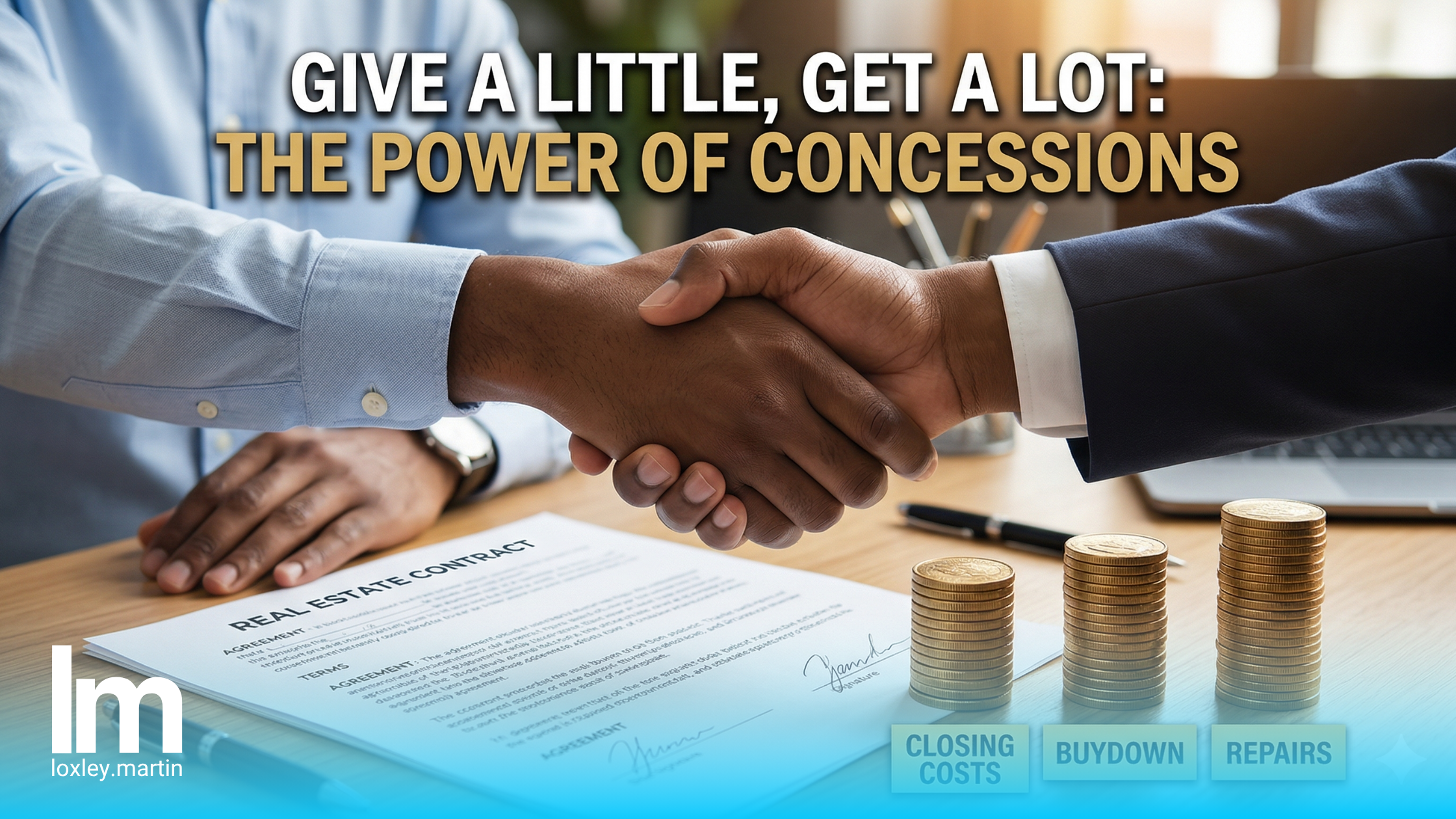 Give a Little, Get a Lot: The Smart Seller’s Guide to Concessions header image.