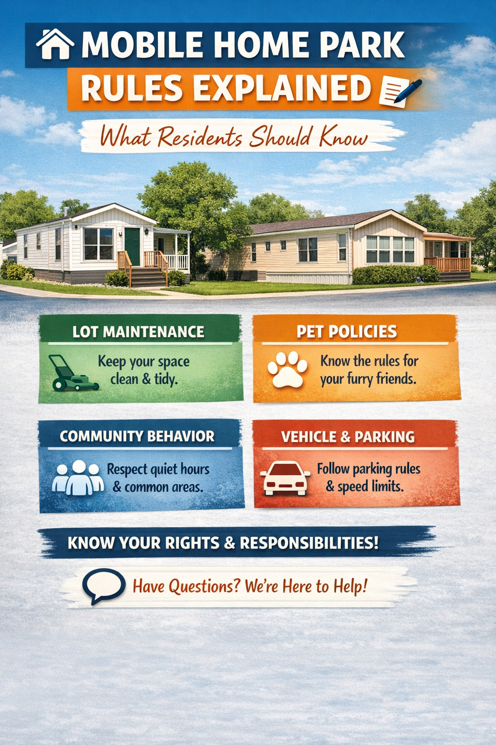 Mobile Home Park Rules Explained: What Residents Should Know (Lima Guide) header image.