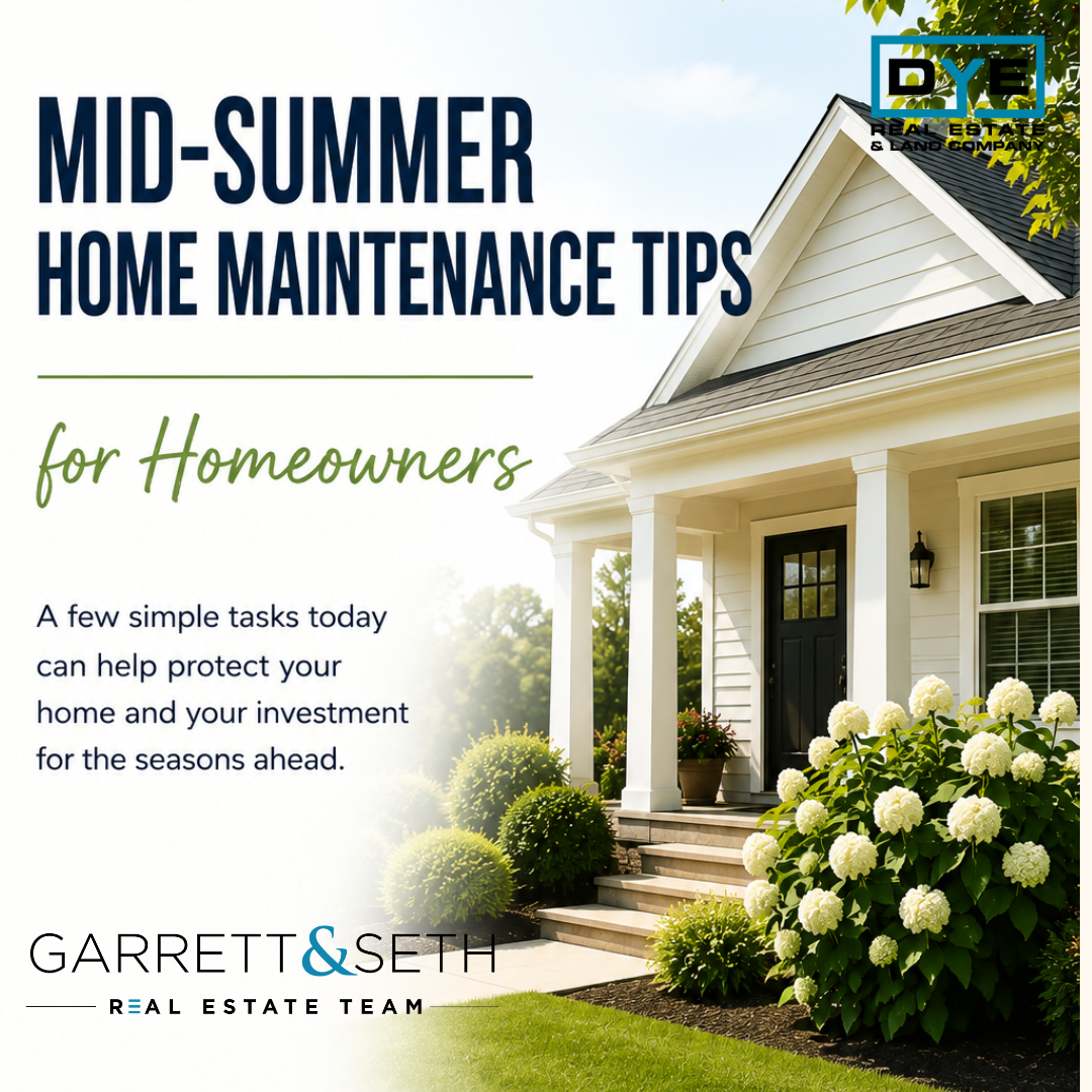 Mid-Summer Home Maintenance Tips Every Homeowner Should Know header image.