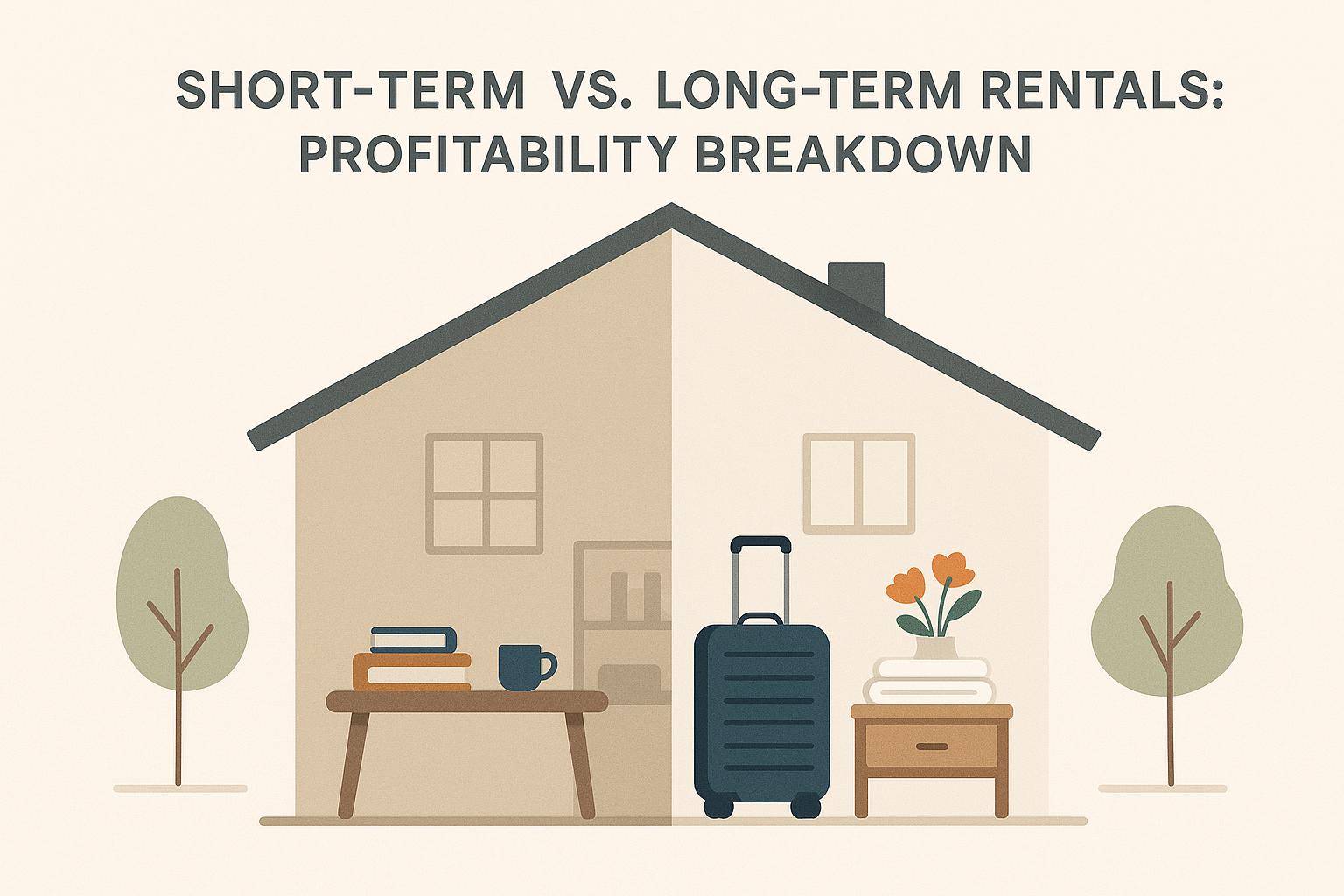 Short-Term vs. Long-Term Rentals: Which Makes More Sense? header image.