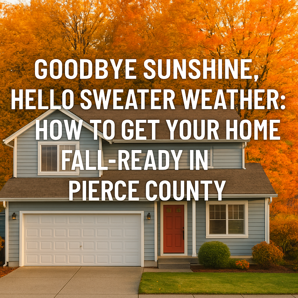 Goodbye Sunshine, Hello Sweater Weather: How to Get Your Home Fall-Ready in Pierce County header image.