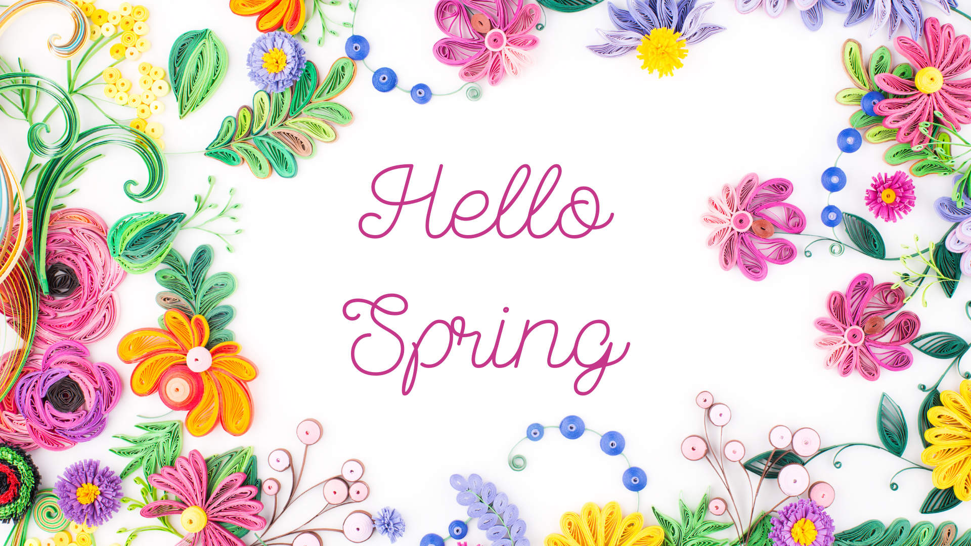 Spring Activities Near You!! header image.