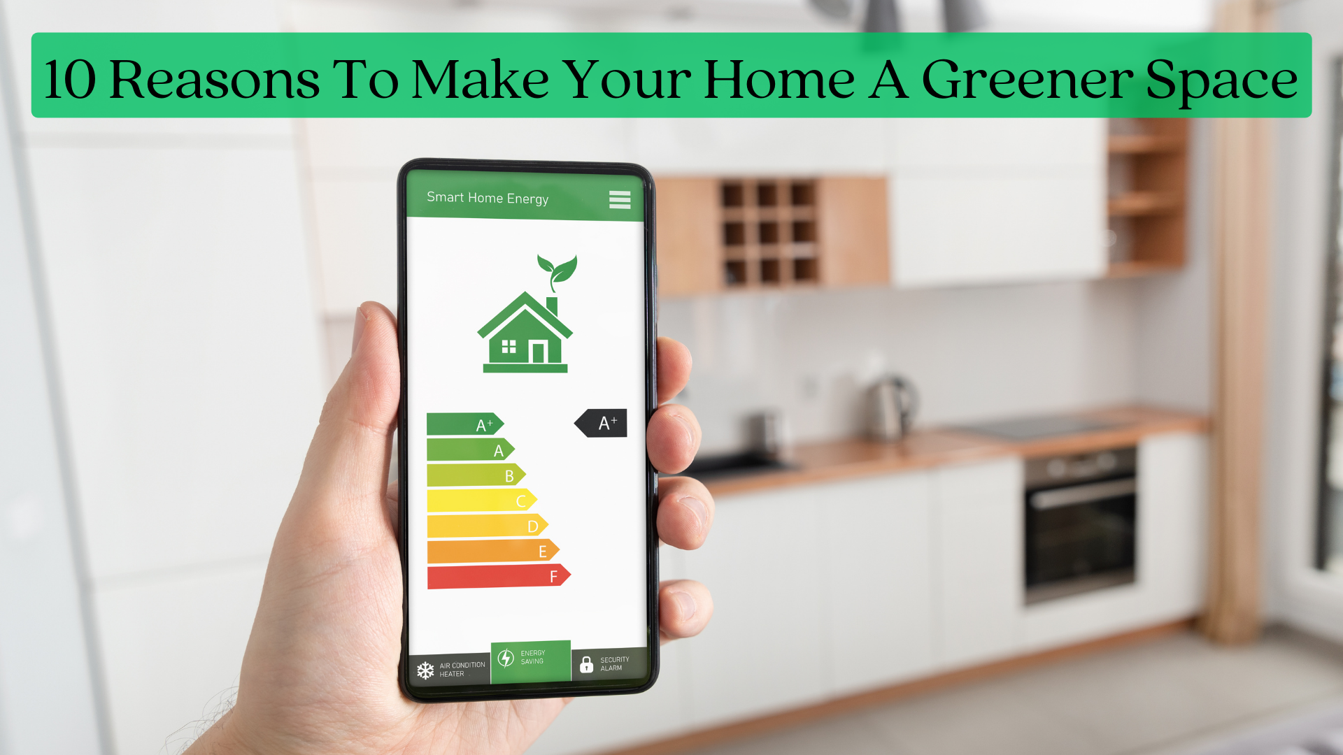 Why go green?? header image.