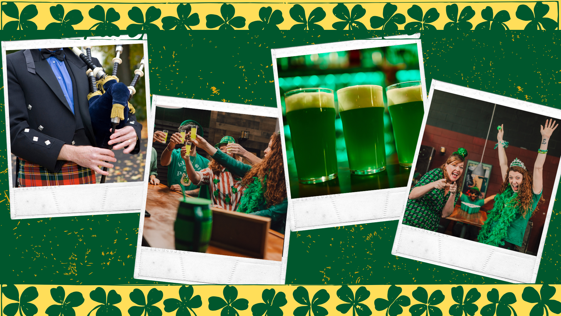 Come celebrate St. Patrick's Day! header image.