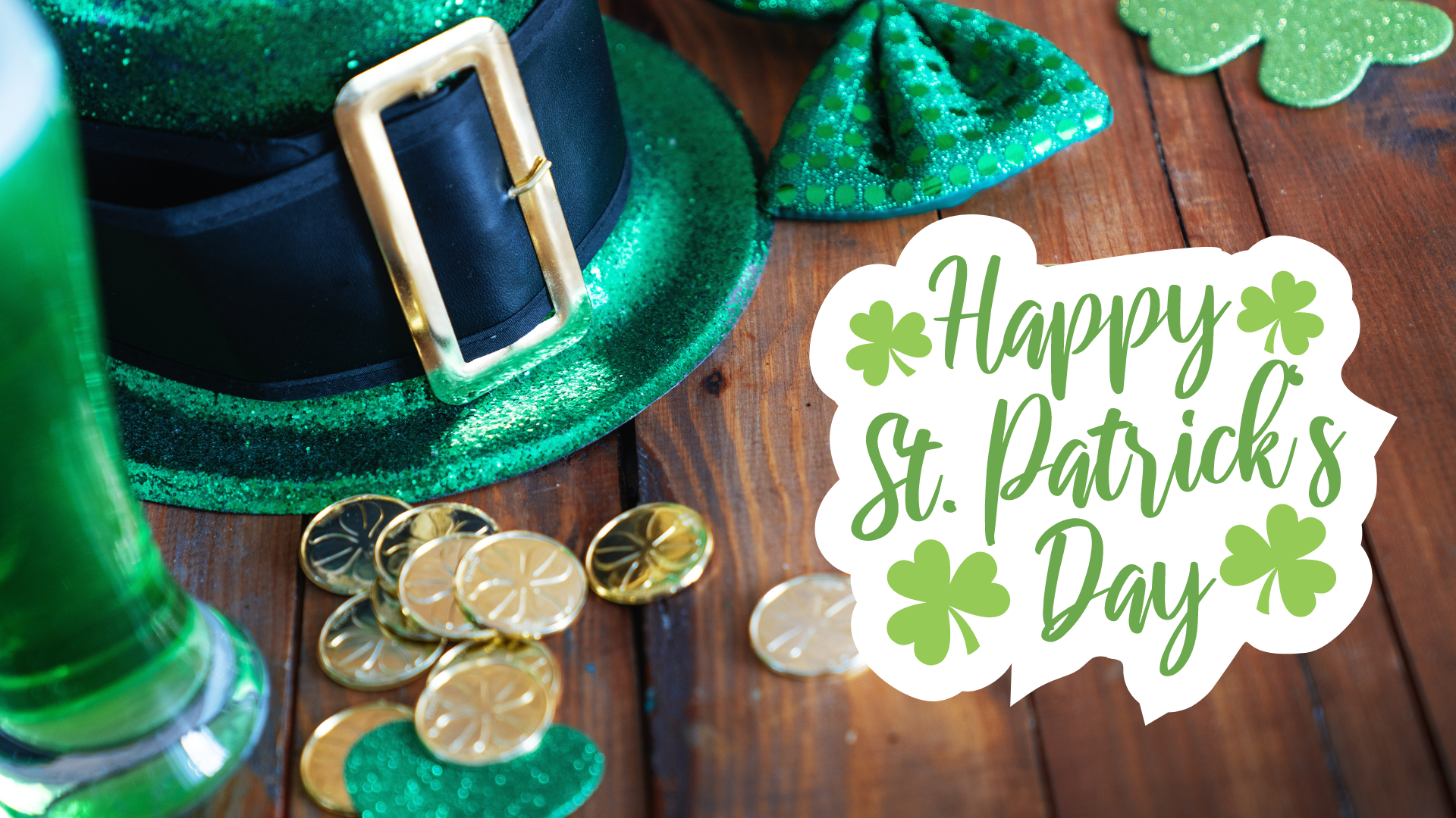 St. Patrick's Day Celebrations header image.
