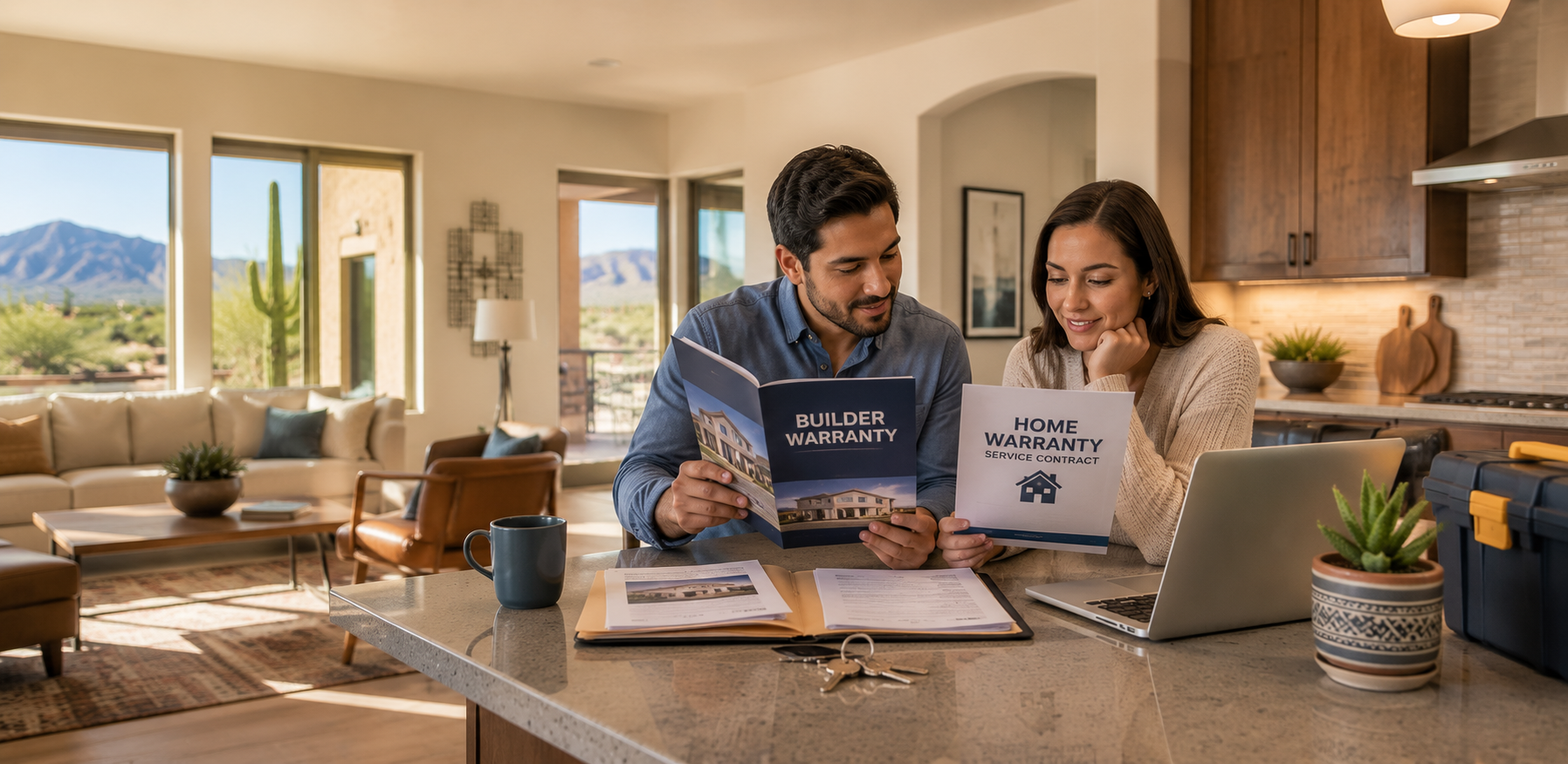 Builder Warranty vs. Home Warranty: What's the Difference? header image.